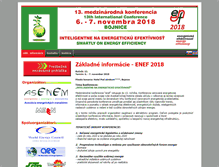 Tablet Screenshot of enef.eu